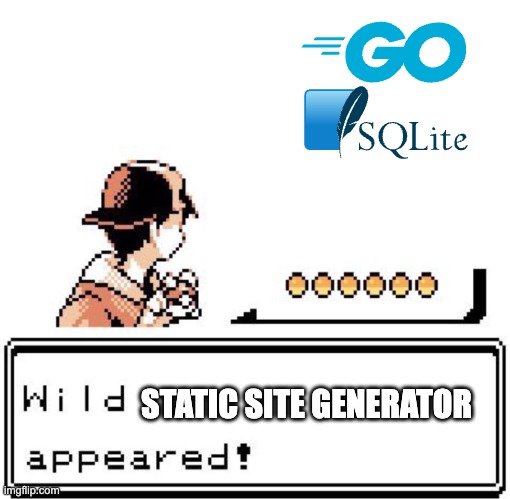 A Wild Static Site Generator Appears